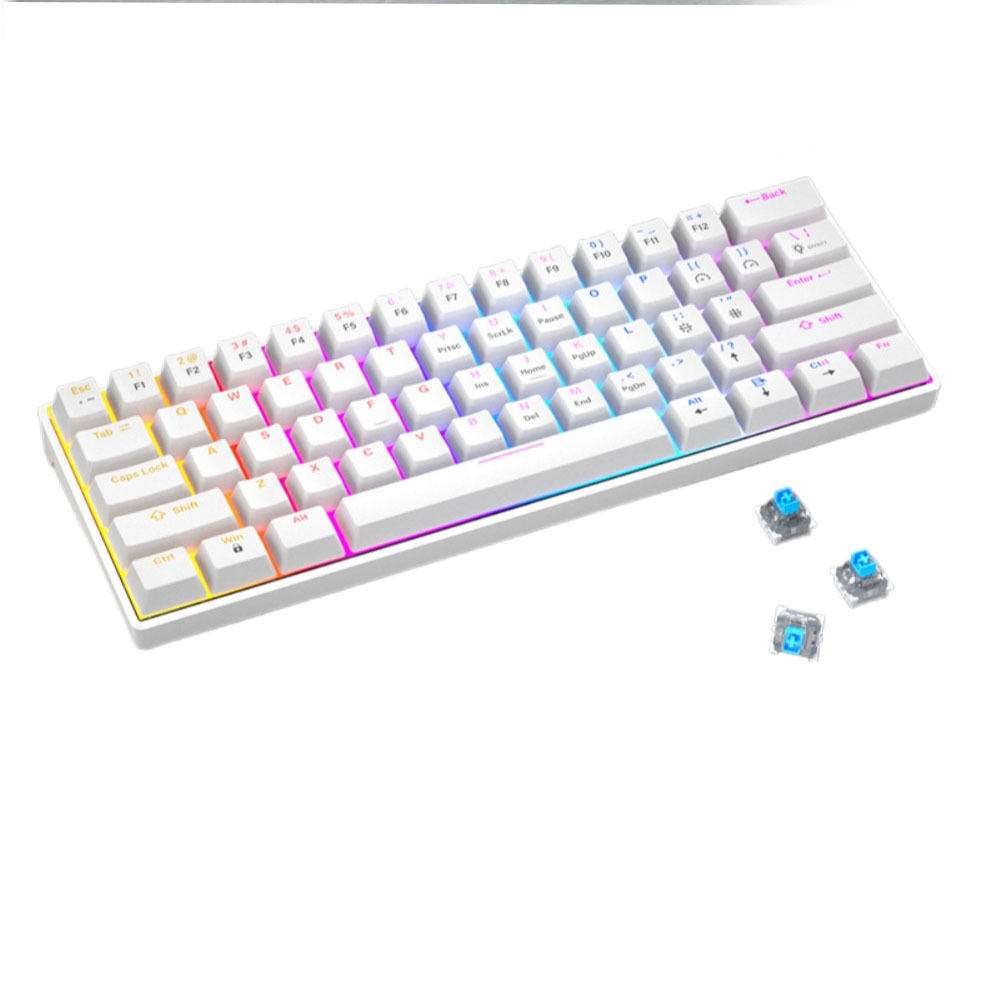 Gaming Keyboard And Mouse For Xbox - Keyboard Mekanik Berkabel Gaming 60 Tombol