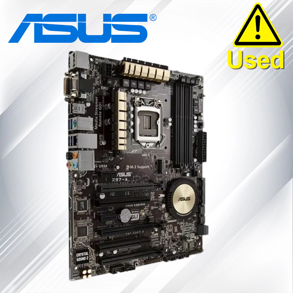 Intel Cpu Core I7 - Asus Z97-A Motherboard Desktop Z97 LGA