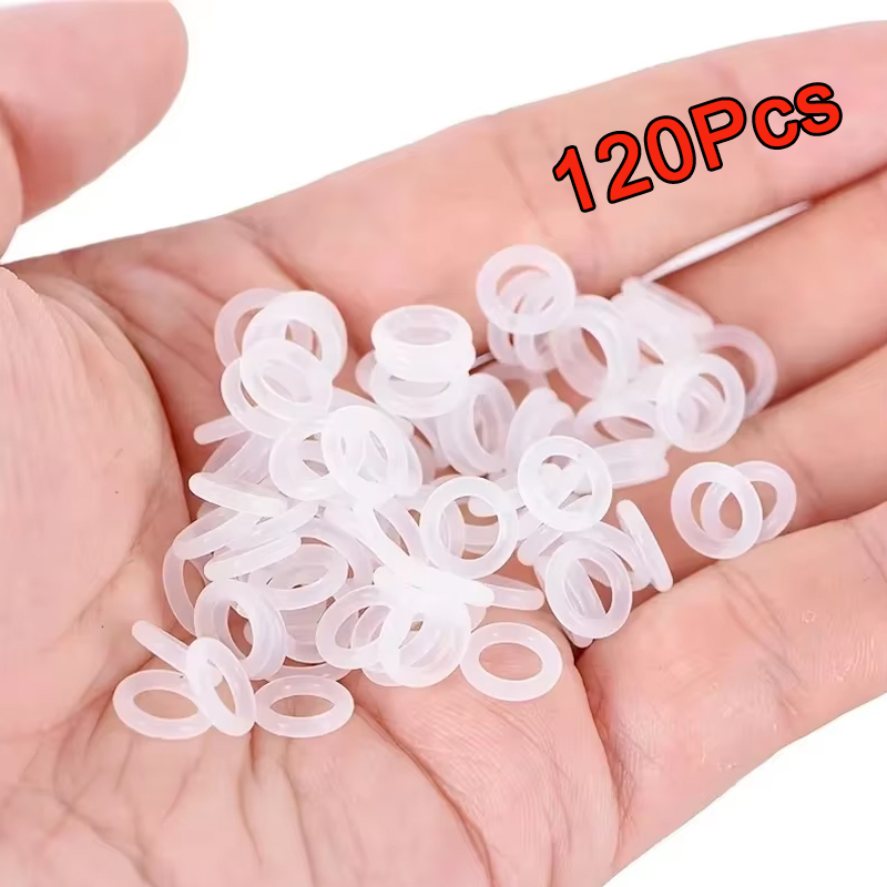 Keycap Puller Ring - 120 Buah O-Ring Keyboard, Keycaps Karet