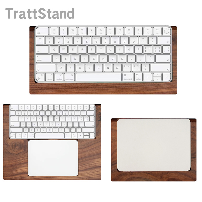 Wrist Rest Wood - Nampan Kayu Solid dari Kayu Kenari,