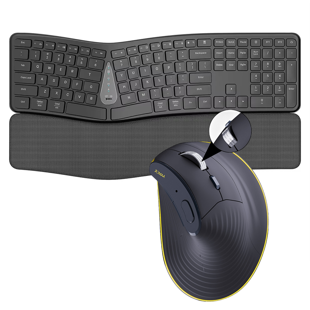 Gaming Keyboard Mouse And Headset Combo - Kombo Keyboard dan Mouse Nirkabel 2.4G,