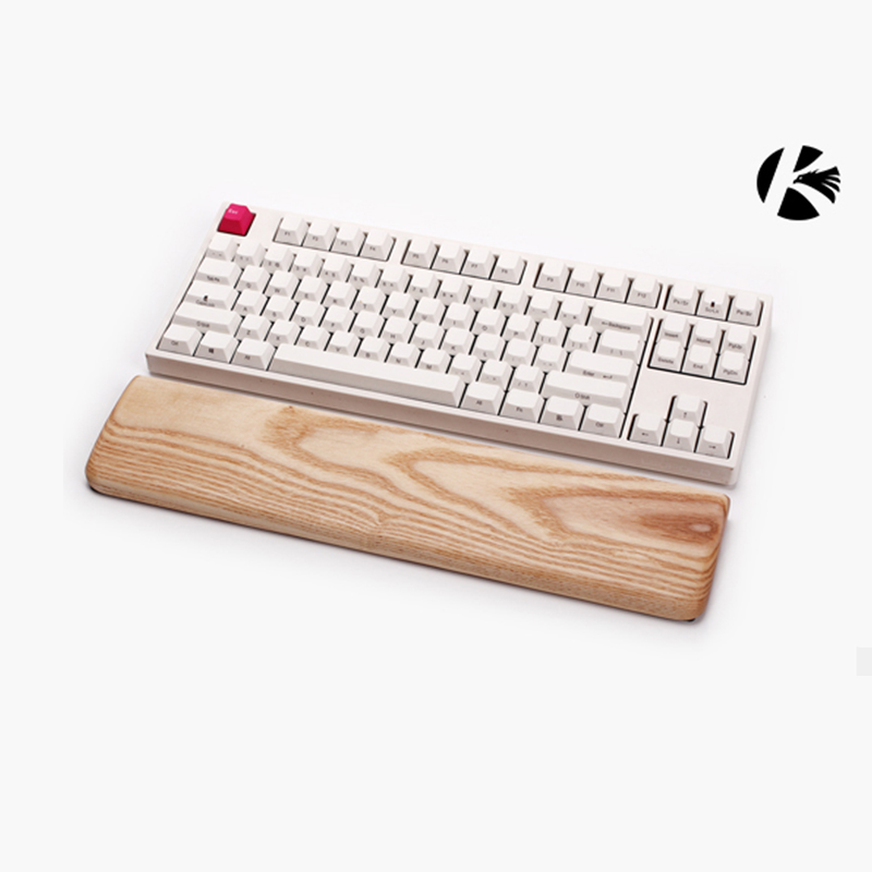 Gaming Keyboard Ergonomics - Kashcy Ashtree Sandaran Tangan Kayu Solid