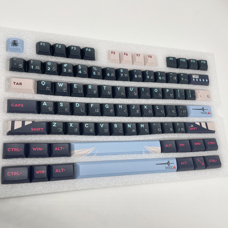142 Kunci/Set PBT Keycap Besok - Gaming Keyboard Ergonomics ulasan dan harga