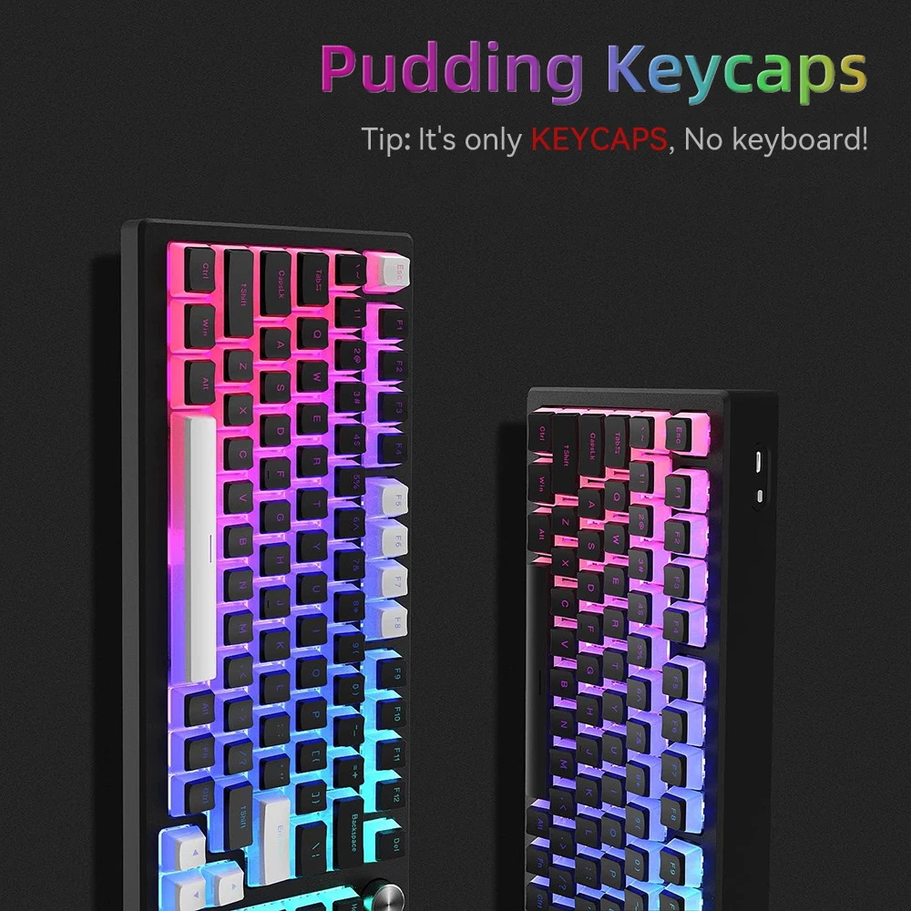 Keycap PBT Puding Baru 129 Tom - Gaming Keyboard And Mouse For Xbox ulasan dan harga