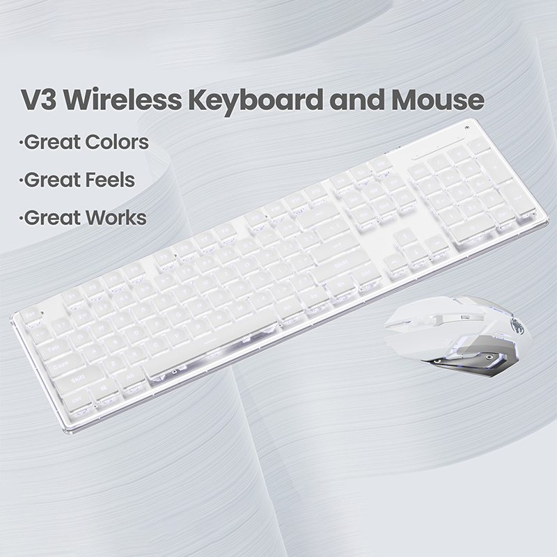 EWEADN V3 Set Keyboard dan Mou - Gaming Keyboard And Mouse Wireless ulasan dan harga