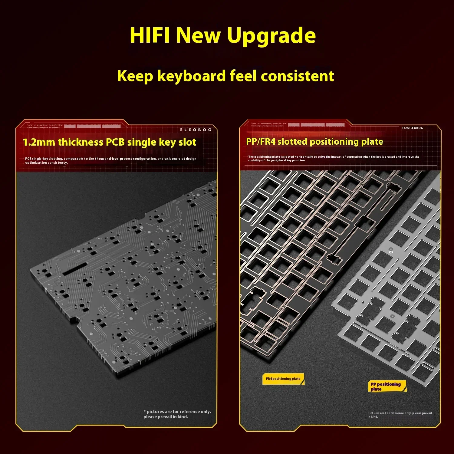 Warna Baru LEOBOG Hi75 HI75C H - Gaming Keyboard Mini Mechanical ulasan dan harga