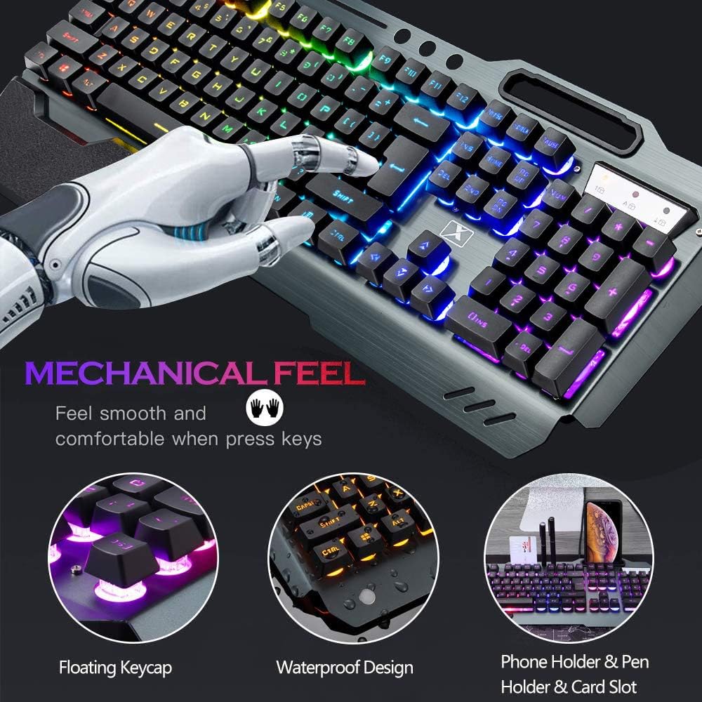 K680 Keyboard dan Mouse game n - Gaming Keyboard Mouse And Headset Combo ulasan dan harga