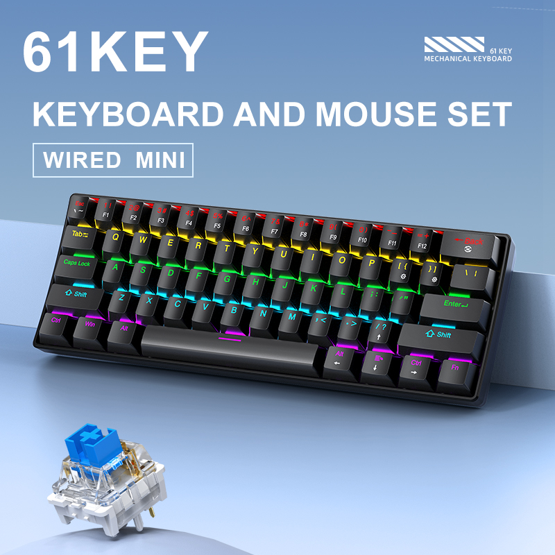 APAYADO K61 Keyboard Mekanis M - Gaming Keyboard And Mouse For Xbox ulasan dan harga