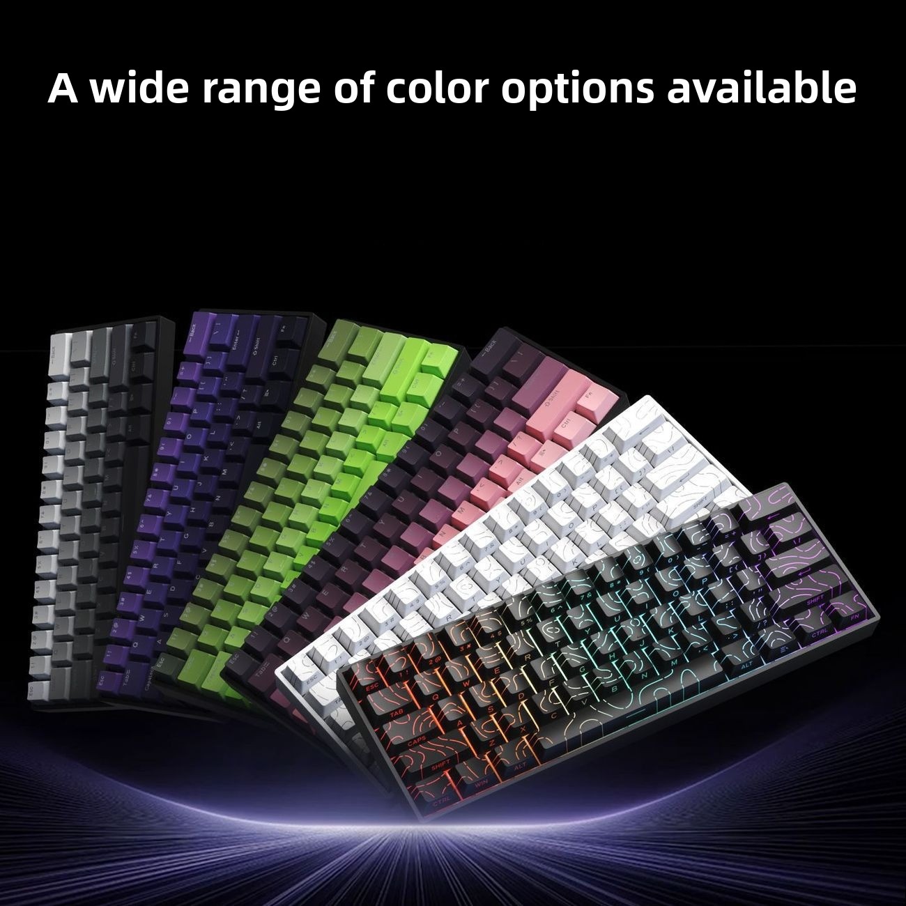 Teclado 60% Wireless Bluetooth - Gaming Keyboard Mini Mechanical ulasan dan harga