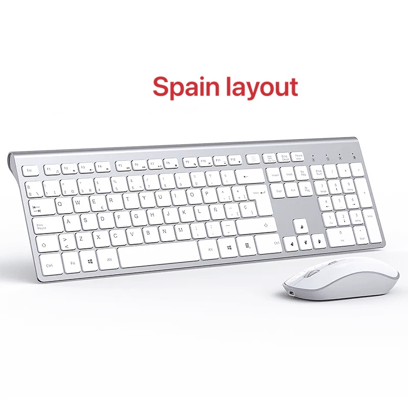Set Keyboard dan Mouse nirkabe - Gaming Keyboard Ergonomics ulasan dan harga