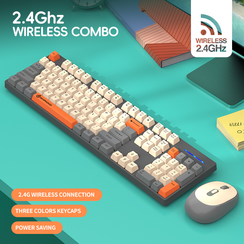 Set Keyboard dan Mouse Nirkabe - Gaming Keyboard Mouse And Headset Combo ulasan dan harga
