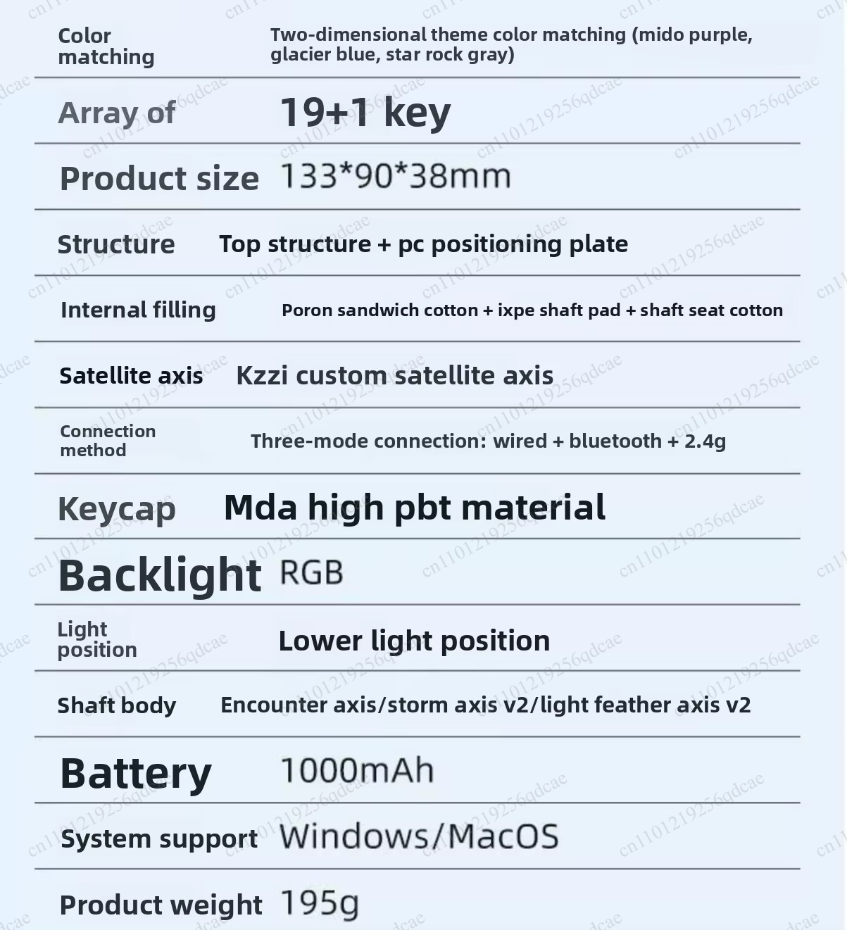 Kzzi K20 Mini, Keyboard Mekani - Gaming Keyboard Mini Mechanical ulasan dan harga