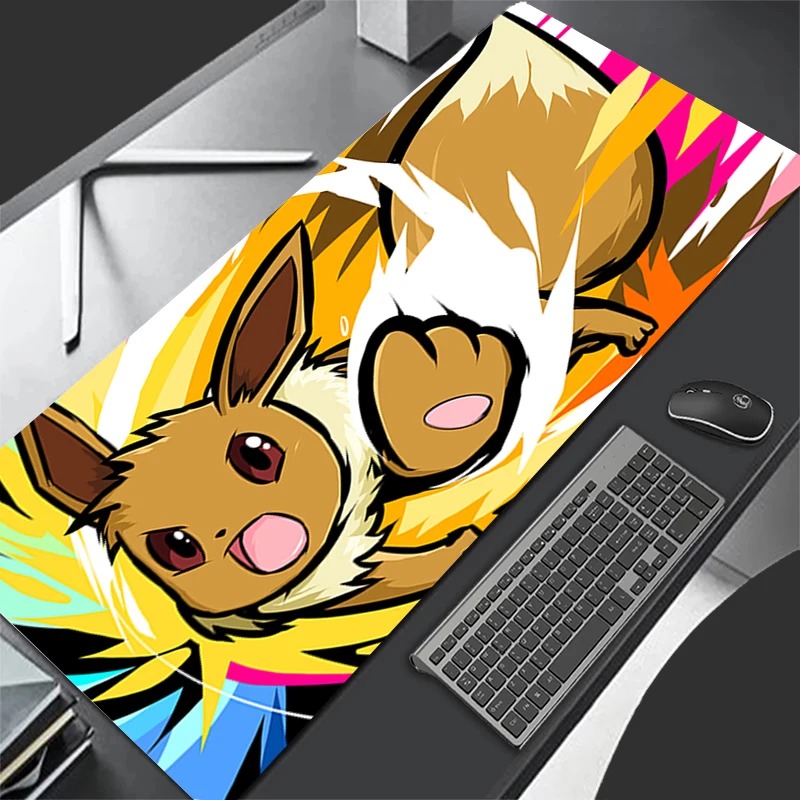 P-Pokemon Eevee Anime Gaming M - Gaming Keyboard He ulasan dan harga