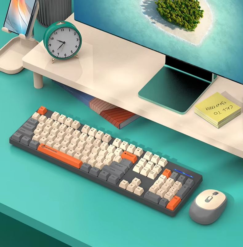 Set Keyboard dan Mouse Nirkabe - Gaming Keyboard Mouse And Headset Combo ulasan dan harga