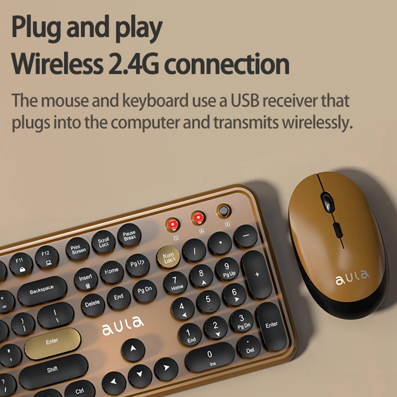 AULA AC306 Keyboard dan Mouse  - Gaming Keyboard And Mouse For Xbox ulasan dan harga