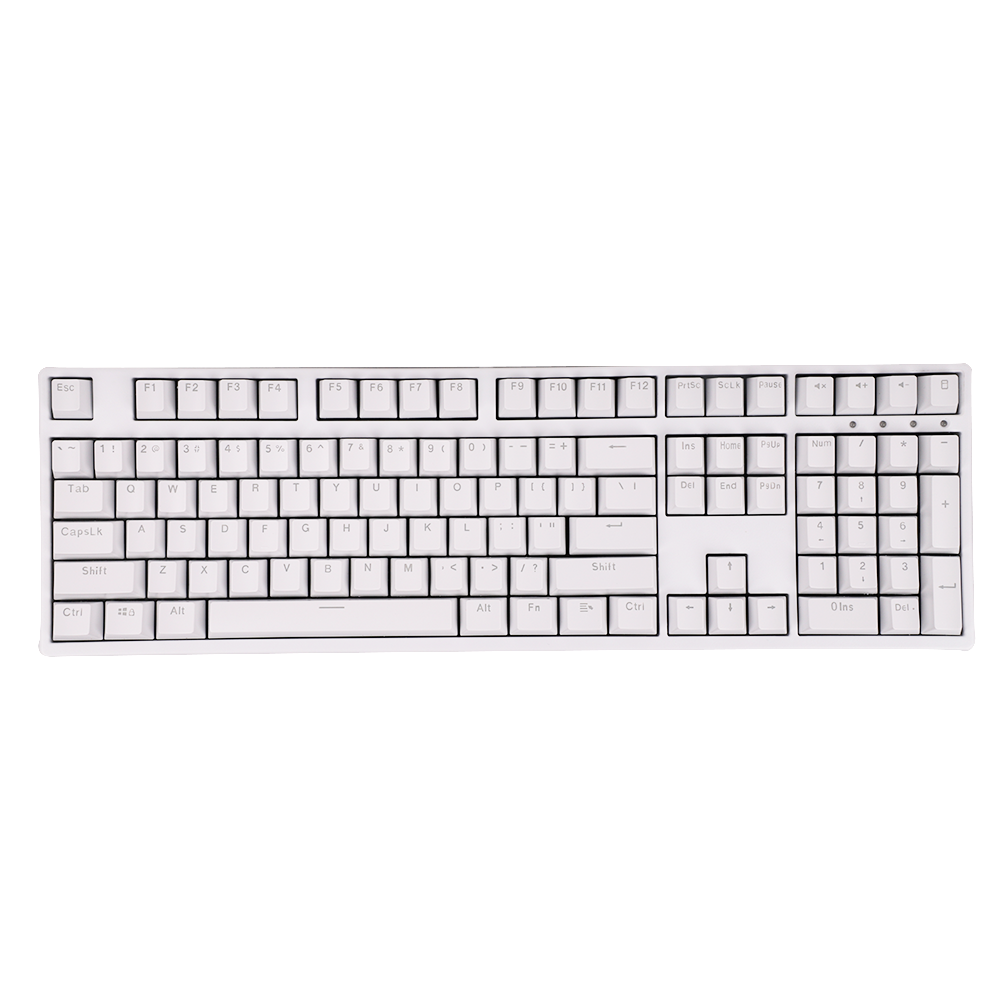 108 Tombol Tombol Putih ABS OE - Gaming Keyboard And Mouse For Xbox ulasan dan harga