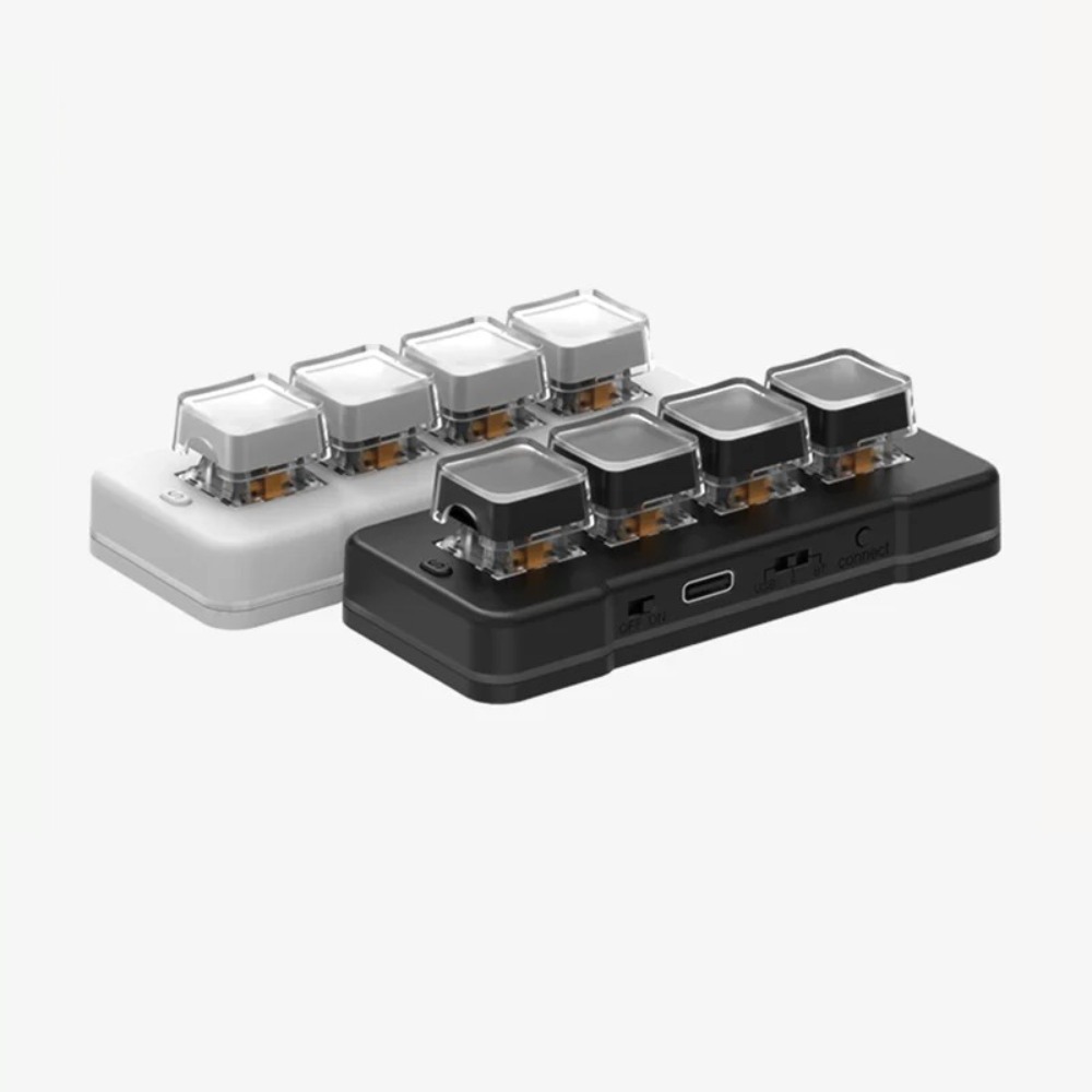 MK424Pro 4-Key Wireless Mini K - Gaming Keyboard Mini Mechanical ulasan dan harga