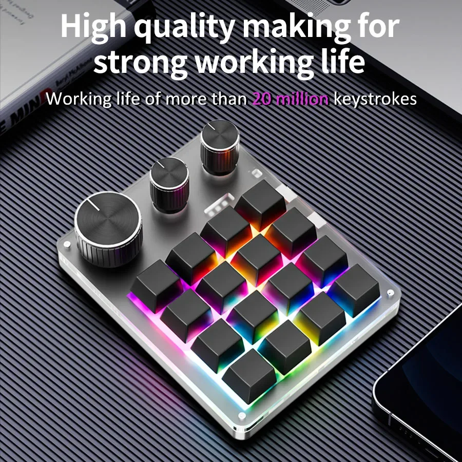 Keyboard Gaming Mekanis RGB Ni - Gaming Keyboard Mini Mechanical ulasan dan harga