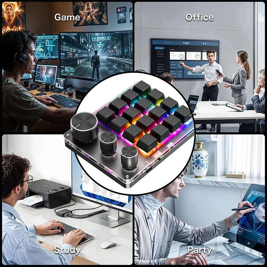 Keyboard Gaming Mekanis RGB Ni - Gaming Keyboard Mini Mechanical ulasan dan harga