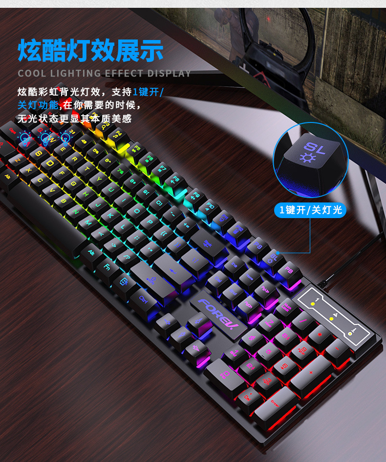 Keyboard Mekanis 104 Tombol de - Gaming Keyboard And Mouse For Xbox ulasan dan harga